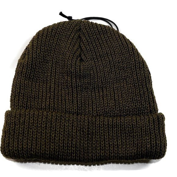 Filson Virgin Wool Knit Cuff Otter Green Watch Cap Beanie USA 11030235 New NWT - Picture 4 of 6